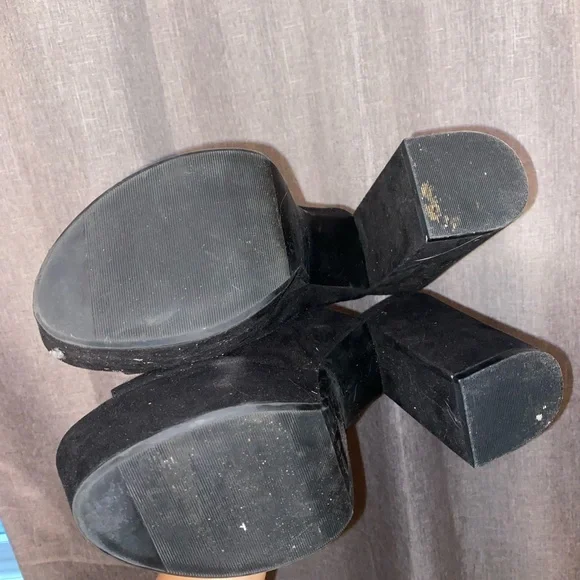 Funky chunky block heels size 9 - Picture 2 of 4
